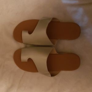 Silver Sandals